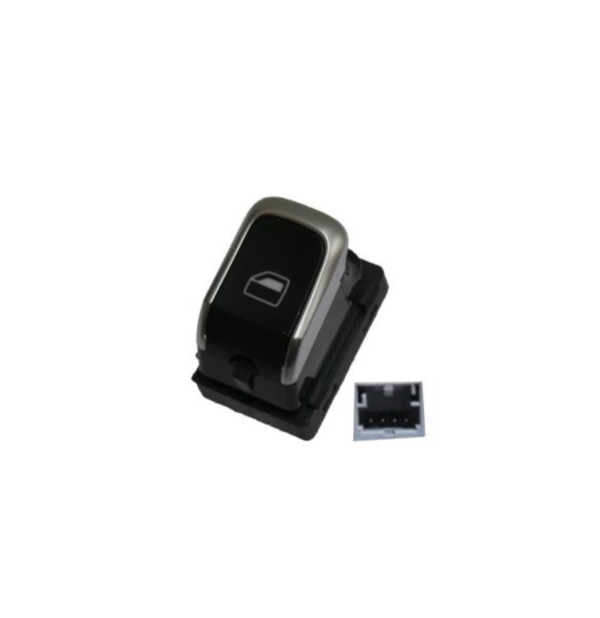 AUDI A4 2009 - 2016 TEKLİ CAM ANAHTARI KROM - resim 1