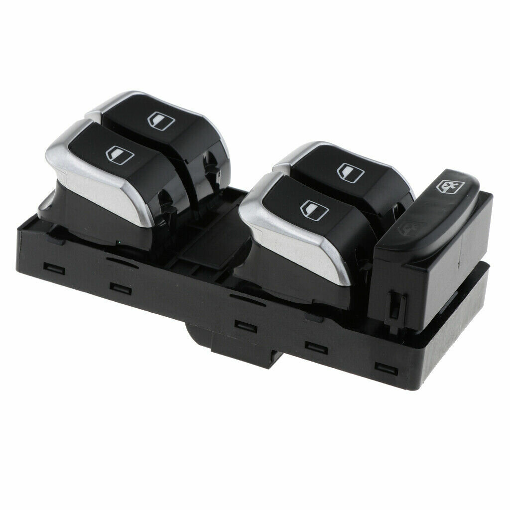 AUDİ Q5 2009-2012 CAM AÇMA DÜĞMESİ ÖN DÖRTLÜ KROM - resim 1