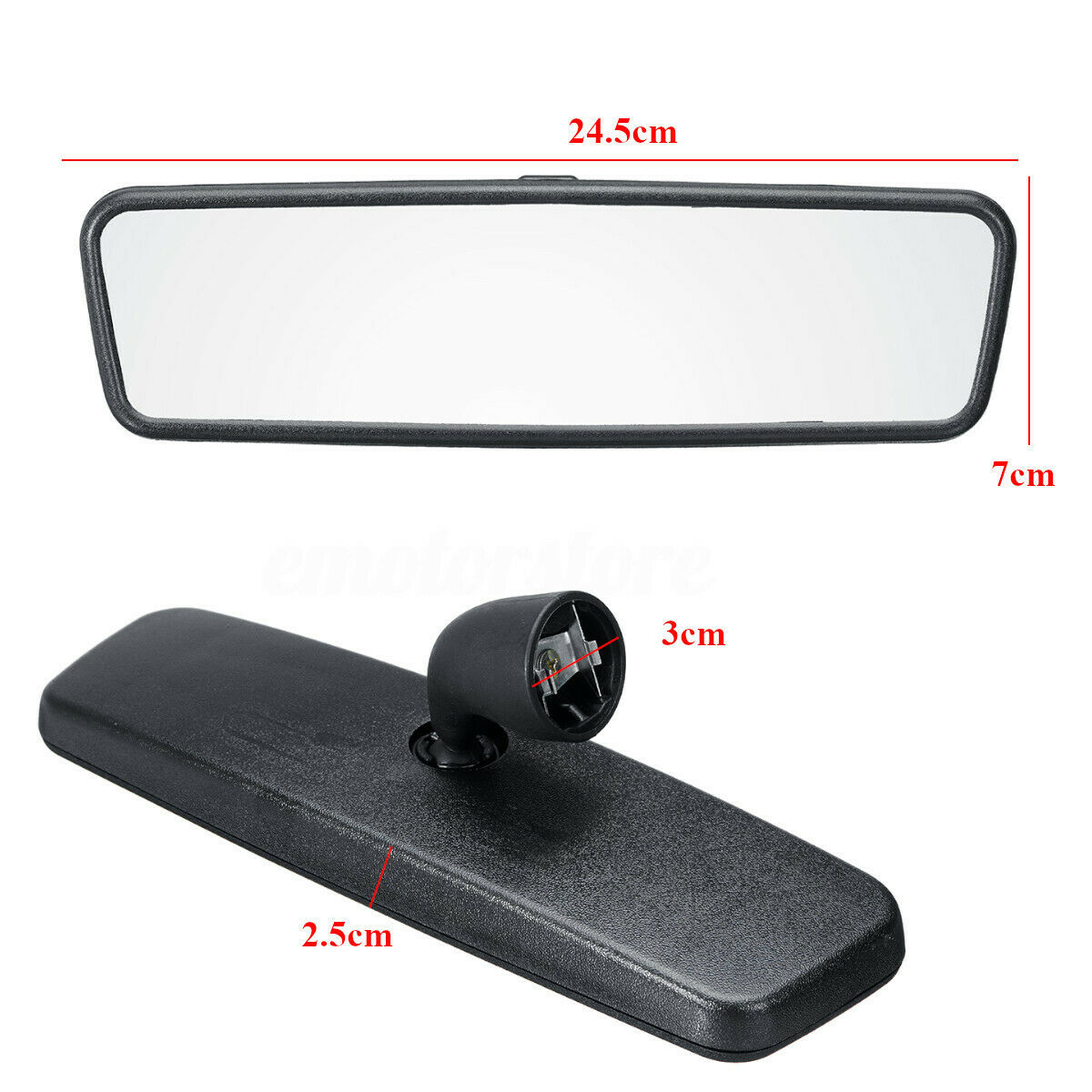 SKODA FABİA  2000 - 2010 İÇ DİKİZ AYNASI SİYAH - resim 1