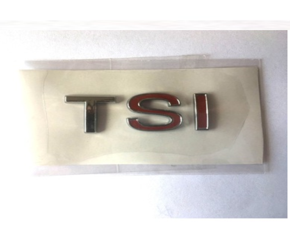 VOLKSWAGEN PASSAT B6 2006 - 2010 ÇİFT KIRMIZI ARKA BAGAJ YAZISI - resim 1