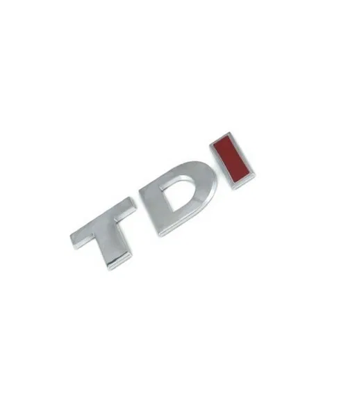 VOLKSWAGEN TİGUAN 2008 - 2012 TDİ TEK KIRMIZI ARKA BAGAJ YAZISI - resim 1