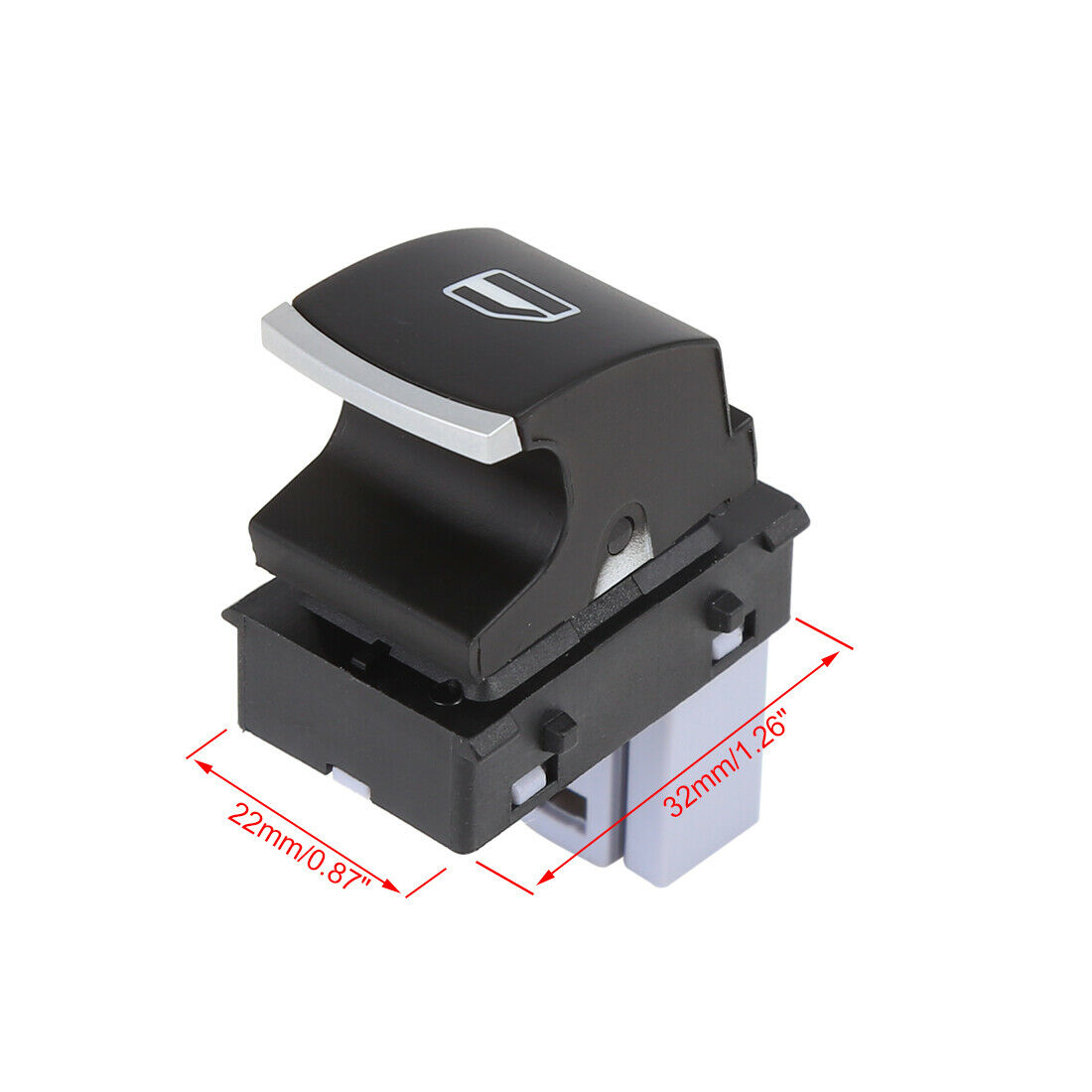 VOLKSWAGEN TIGUAN 2009 - 2012 CAM AÇMA DÜĞMESİ TEKLİ - resim 1